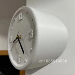 8 Inch Corner Wall Clocks Minimalist Wall Art Clock Bedroom Mechanism Silent Watches Living Room Luxury Desktop Watch Home Decor