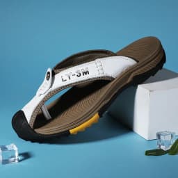 Summer Sandals Genuine Leather Flip Flops Men Classic Roman Sandals Comfortable Slipper Outdoor Casual Non-slip Beach Male Shoes