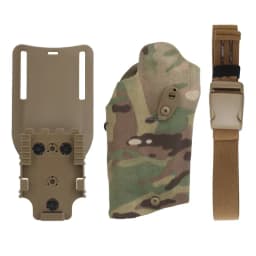 Tactical Pistol Holster for P320 Compatible X300 Flashlight Right Hand Hunting Shooting Drop Leg Holsters with Thigh Strap