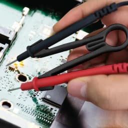 Ergonomic Meter Probes Clip Multimeter Probe Test Holder Clamping Tool Electrical Testing Power Supplies One Hand Repairing Tool