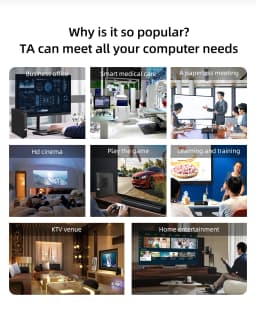Texhoo MINI PC AMD Ryzen5 4600H Windows 11 16G DDR4 2666MHz 512G NVMe SSD Desktop Mini Computers WIFI6 BT5.2 Dual 4k Display