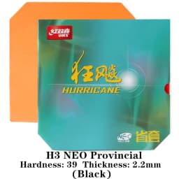 DHS Hurricane 3 NEO Provincial Orange Sponge Hurricane 3 NEO Provincial Blue Sponge Table Tennis Rubber DHS Ping Pong Sponge