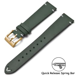 Quick Release Crazy Horse Leather Watch Band 18mm 20mm 22mm Brown Leather Watch Bracelet Men Women for Seiko Omega Huawei Belt