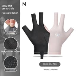 Billiard Gloves With Fingerless Breathable Pool Gloves Three-Finger Gloves
