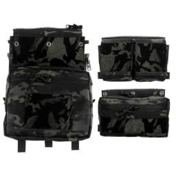 LV119 Tactical Vest Plate Carrier Backpack Assault Back Panel Core for Mag/Map/Water Storage Large Pouch Hunting Airsoft Gear