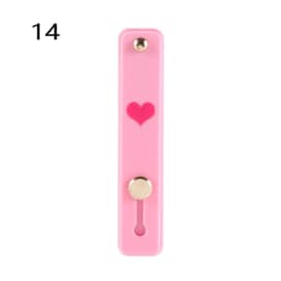 Creative Grip Stand Candy Color Phone Holder Silicone Finger Ring Push Pull Bracket Universal Hand Band Phone Accessaries