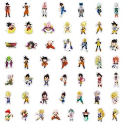 10/50/100PCS Dragon Ball‌ Classic Anime Graffiti Stickers Cool Animated Characters Cartoon Decal Notebook Phone Guitar Helmet