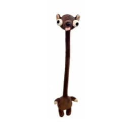 Funny Design Long Neck Animal Pendant White Color 40CM White Goose Bag Pendant Creative Gift Cute Style Cartoon Pendant