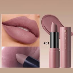 12-Color Matte Lipstick , Non-Fading, Non-Stick Cup Long-Lasting Velvet Finish, Smooth Matte Lip Color Waterproof Smudge-proof