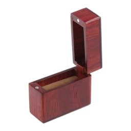 Wooden Ring Box Engagement Wedding Ceremony Heat Proposal Ring Box Jewelry Display Gift for Girl Walnut Wood Bracelet Package