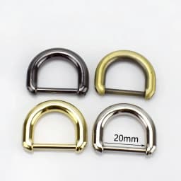 5Pcs Detachable Screw D Buckle U Ring Metal Bag Chain Adjuster Hanger Hooks Clasp Handle Connector DIY Bags Hardware Accessories