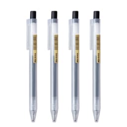 0.5mm Press Gel Pen Blue/Black/Dark Blue/red Ink MUJIs Refills Rod Handle Ballpoint School Office Student Writing Stationery