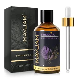 MAYJAM 100ml Fragrance Oil Coconut & Vanilla White Musk Sea Breeze Baby Powder Dragons Blood Sweet Tobacco Freesia for Aromatherapy Diffuser Humidifier Burner, Strawberry Watermelon Cherry Coconut Cranberry Fruit Essential Oil Making Candle Aromatic Spray