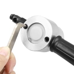 Electric Sheet Metal Cutting Double Head Nibbler Blade Saw Cutter Tool Drill Accessory Machine Punching Shears Modification