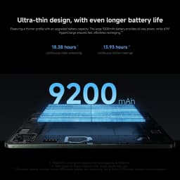 Xiaomi Pad 8 Pro Global Version 11.2' 3.2K 144Hz Display 8-core Snapdragon® 8 Elite 9200mAh 67W HyperCharge 50MP Rear Camera
