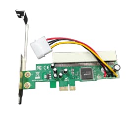 PCIE to PCI Adapter PCI Express X1 to PCI Expansion Card Riser ASM1083 Chipset PCI-E Converter Adapter with 4Pin Power Connector