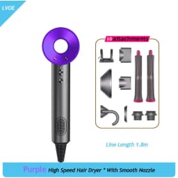 High-Speed Hair Dryer High-Power Negative Ion Hairdryers For Home Hair Salons Hair Care Hot/Cold Air Blow Dryer Free Shipping