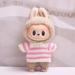 17cm Mini Plush Doll'S Clothes Outfit Accessories For Korea Kpop Exo Labubu Idol V1 V2 sweater winter change Clothing Gift