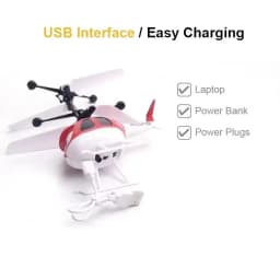 Mini Remote Control Aircraft Electric Flying Toys Flying Airplane Infrared Hand Induction Helicopter Kids Toy