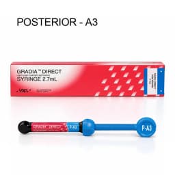 NEW Dental GC Gradia Direct Light‑Cured Composite Restorative 2.7mL  Nano Resin Filling Material for Anterior Posterior Teeth