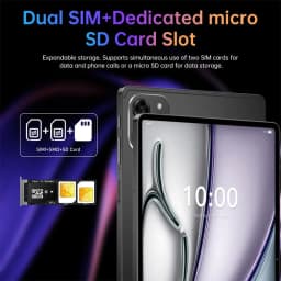 CHOTOG Pad 7s Pro 5G Dual SIM Card Tablet 10000mAh Tab PC 10.1inch Tablets 22GB+2TB Tablet Android 15 For Children's Kids Tab