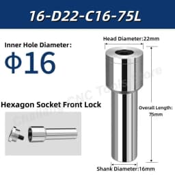 Saw Milling Cutter Slitting Saw Arbor Blade Holder CNC Slotting Machining Metal Cutting Tool Front Rear Lock 5 6 8 10 13mm
