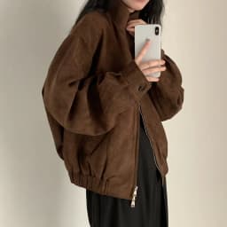American Style Retro Suede Jacket Women's Short Coat Spring Autumn Trendy Top High Quality Feel Miniature Sensation