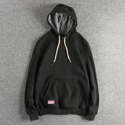 2024 Autumn And Winter New Basic Sweatshirts Men's Soild Color Hoodies High Quality Pullover Fashion Washed Casual Sportwear