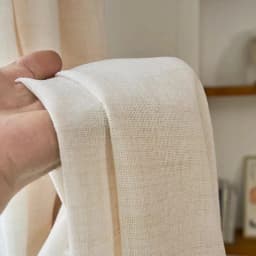 4 Colors Modern Beige Linen Like Opaque Thick Tulle Living Room Flax Sheer Curtains for Bedroom Voile Window S Folds Drapes