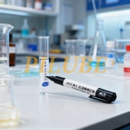 ACE 304 314 324T Dual Tip Quick Dry Oil Based Marker Pen for Lab Hospital Use Resistant to 75% Alcohol Professional Marking Tool