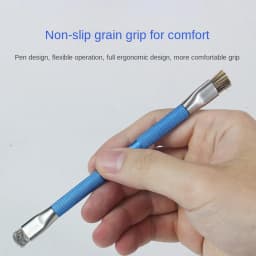 Ansiki SFD128 Hard Brush for Mobile Phone Motherboard Repair, Mainly Used for IC Pad Cleaning and Soldering Oil Cleaning.