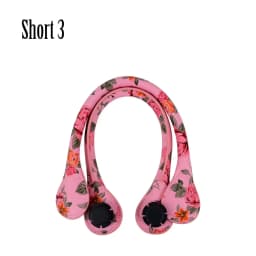 TANQU New 1 Pair Short Long Floral Print Soft Faux PU Leather Handle for Obag Classic Mini O Bag Women Shoulder Handbag