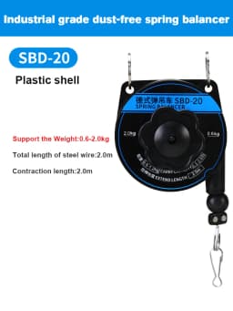 Industrial Dust-Free Grade Spring Balancer 0.5-5kg Hanging Tools Portable Telescoping Spring Balancer For Electric Screwdrivers