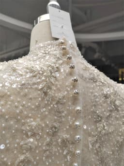 Bride Accessories Long Sleeve High Neck Shinny Jacket Of Wedding Dresses For Girls To Wear