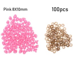 100pcs Crafts Plastic Triangle Noses For Dolls Toys For Bear Buttons Toy DIY Safety Nose Accessories