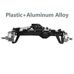 H10 Portal or Straight Axle Plastic +Brass or Aluminum Alloy Front Rear Complete Axles for Vanquish 1/10 RC Crawler Car Upgrade