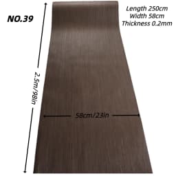 DIY High-EndTech Wood Veneer :for Wooden Refurbished Furniture Door Coffee Table Speaker Wall Panels Interior Home Decor