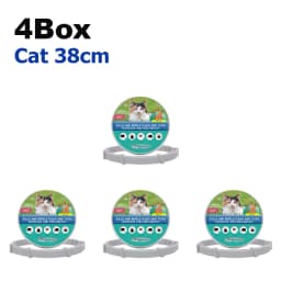 Flea Collar 8 Months Protection Pet Anti Flea Tick Neck Collar Natural Flea and Tick Prevention Collar for Dogs and Cats