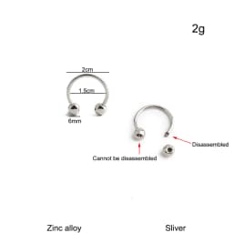 10/30/60PCS Detachable D-Buckle Metal Opening D Ring For Shoulder Bag Belt Strap Swimwear Decor Hat Horseshoe Hook Accessories