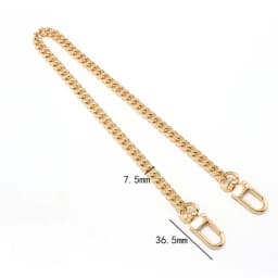Metal Chain for Women Bag Strap Extension Handbag Handles Shoulder Bag Strap Replacement Purse Diy Chain Bag Accessories