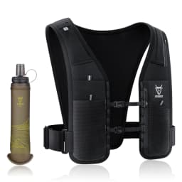 UTOBEST UTR113 Reflective Running Hydration Vest Adjustable Phone Holder Hydration Pack for Training Cycling Hiking