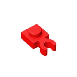 Gobrick] GDS-814 PLATE 1X1 W. HOLDER compatible with lego 4085 60897 children's toys Assembles Building Blocks Technical
