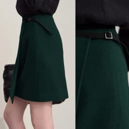AMII Skirts for Women Casual Solid Elegant Asymmetrical A-line Mini Skirt Versatile 2025 Autumn New Ladies Clothing 12523148