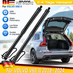 1 Pair Tailgate Powerlift For VOLVO V60 II 2018~2024 Electric Power Liftgate Support Tailgate Strut 32384406 32357571 32296298 31463261