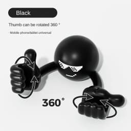 Thumb Shaped Desk Mobile Phone Holder Stand Adjustable Desktop Tablet Holder Universal Cute Creative 360° Rotating Phone Stand