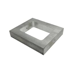 Aluminum Casting Mould Frame Thickness 12mm Vulcanized Rubber Molding Tool Jewelry Tools