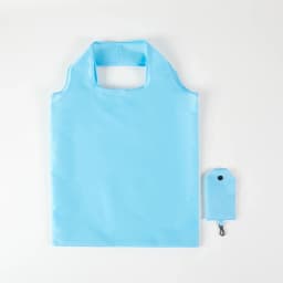 Shopping Bag for Women Men Solid Color Eco-friendly Folding Reusable Portable Shoulder Handbag Polyester for Travel Grocery