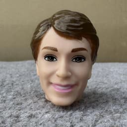 1/6 Boys Doll Heads Prince Ken Heads Solid Boy Head For 30cm Body Kids Boys Girls DIY Toys Birthday Gifts