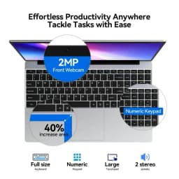 HOT 15.6" Laptop 32GB 2TB Windows 11 Intel Core i9 9900 Gaming Computer PC 1920*1080 HD Gamer office Ultra Slim Notebook