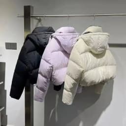 Women's Down Cotton Padded Jacket 2025 Casual Versatile Fashion Female Winter Parka Coat Simple High-End Short Ladies Outerwear